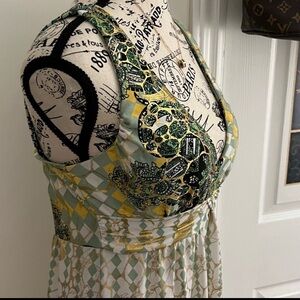 Chic Multicolor Maxi Dress